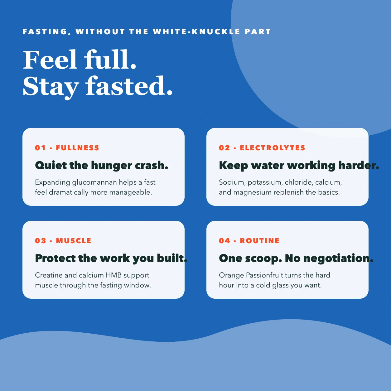 Four benefits of Bettr Bio Fasting Powder