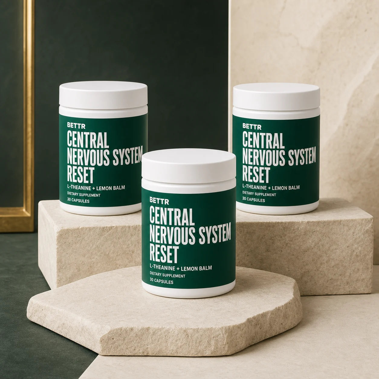 Three-bottle Central Nervous System Reset bundle