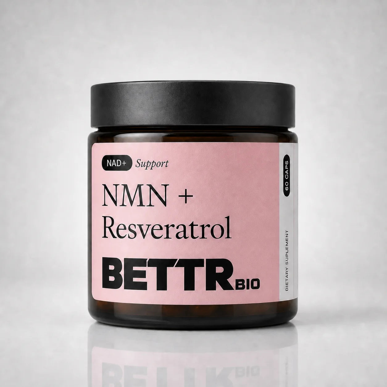 Bettr Bio NMN + Resveratrol bottle