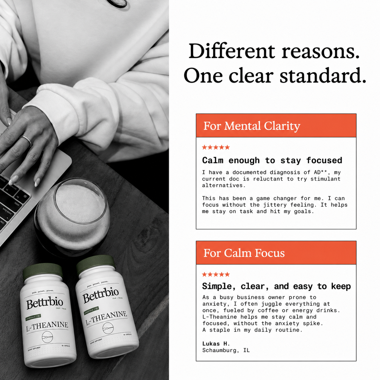 Verified L-Theanine customer reviews