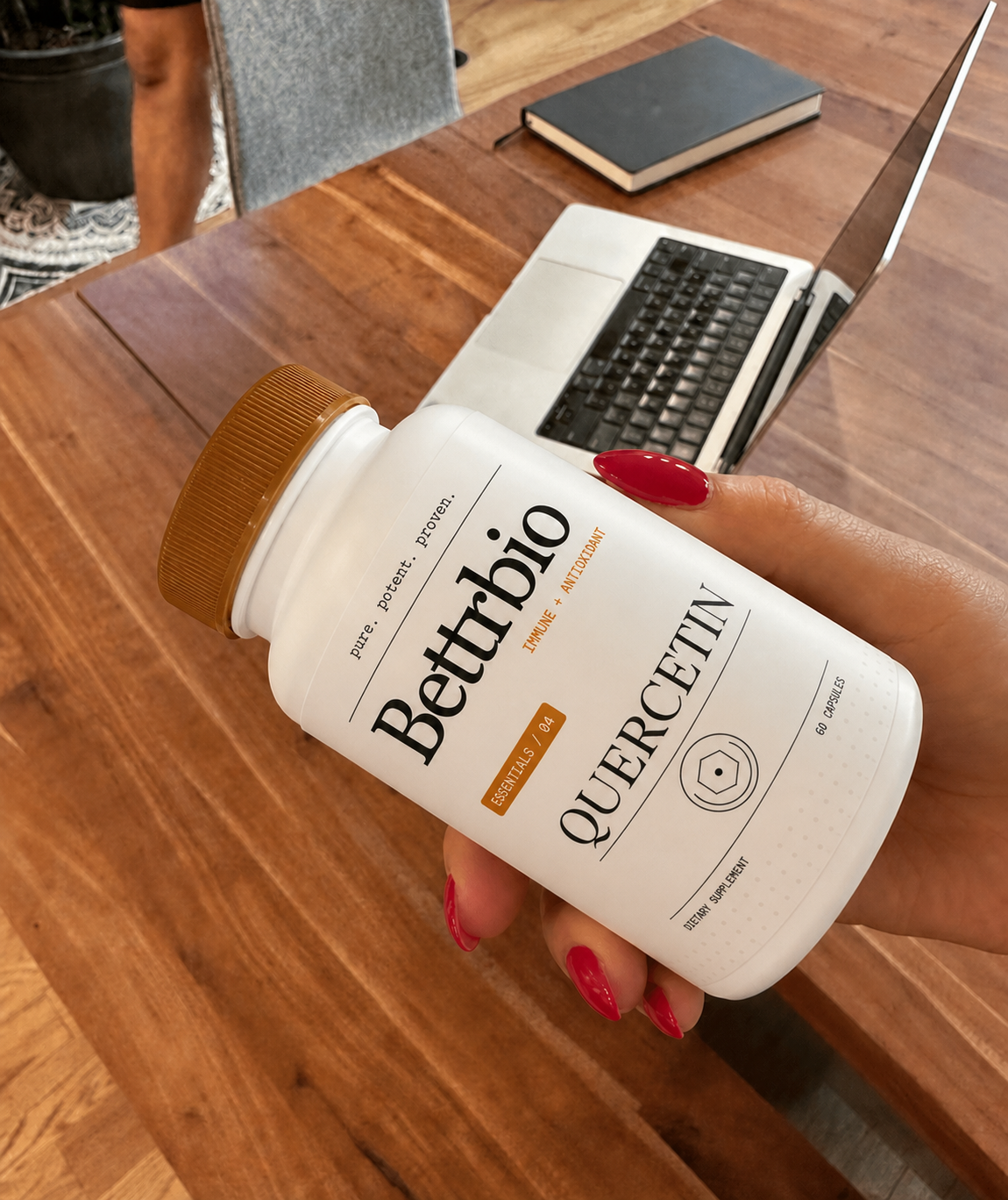 Quercetin in a customer routine
