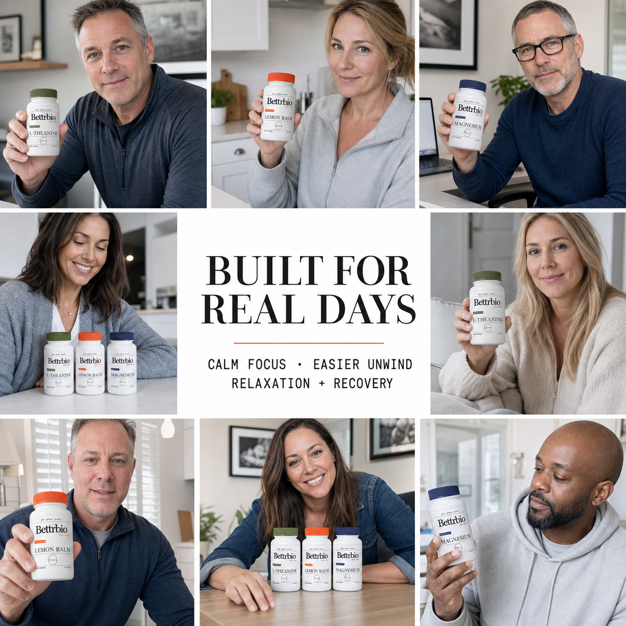 Adults using Nervous System Support in real daily routines